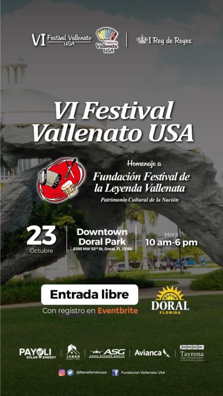 VI Festival Vallenato USA